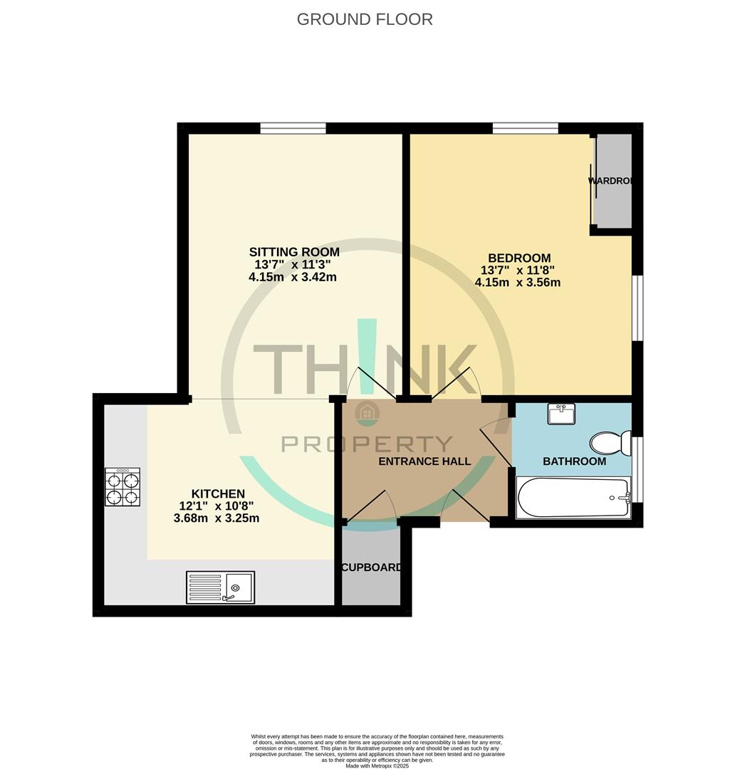 Property floor plan.