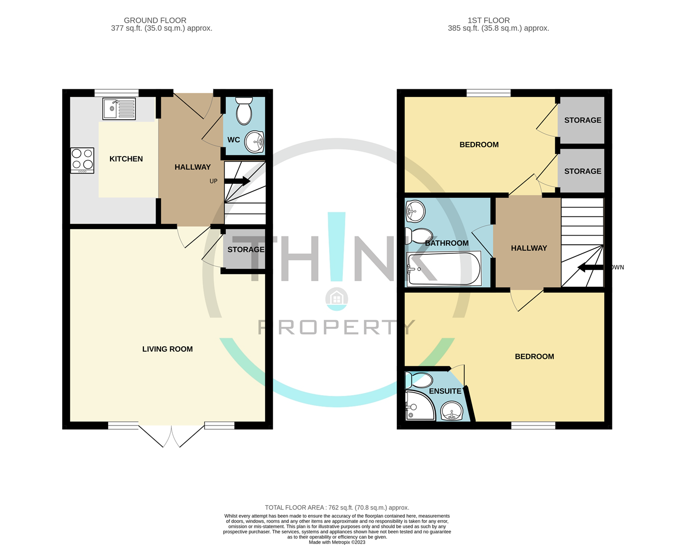Property floor plan.