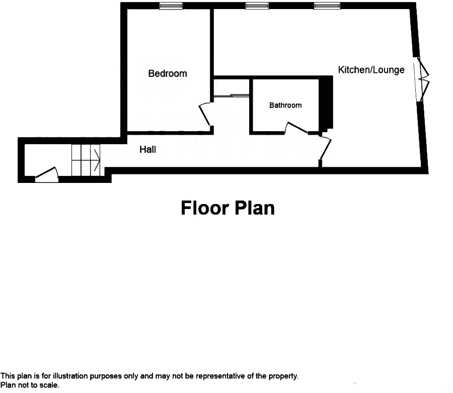 Property floor plan.
