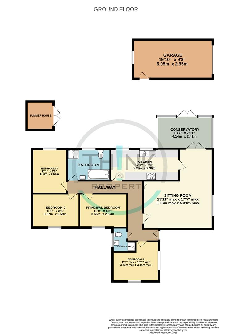 Property floor plan.