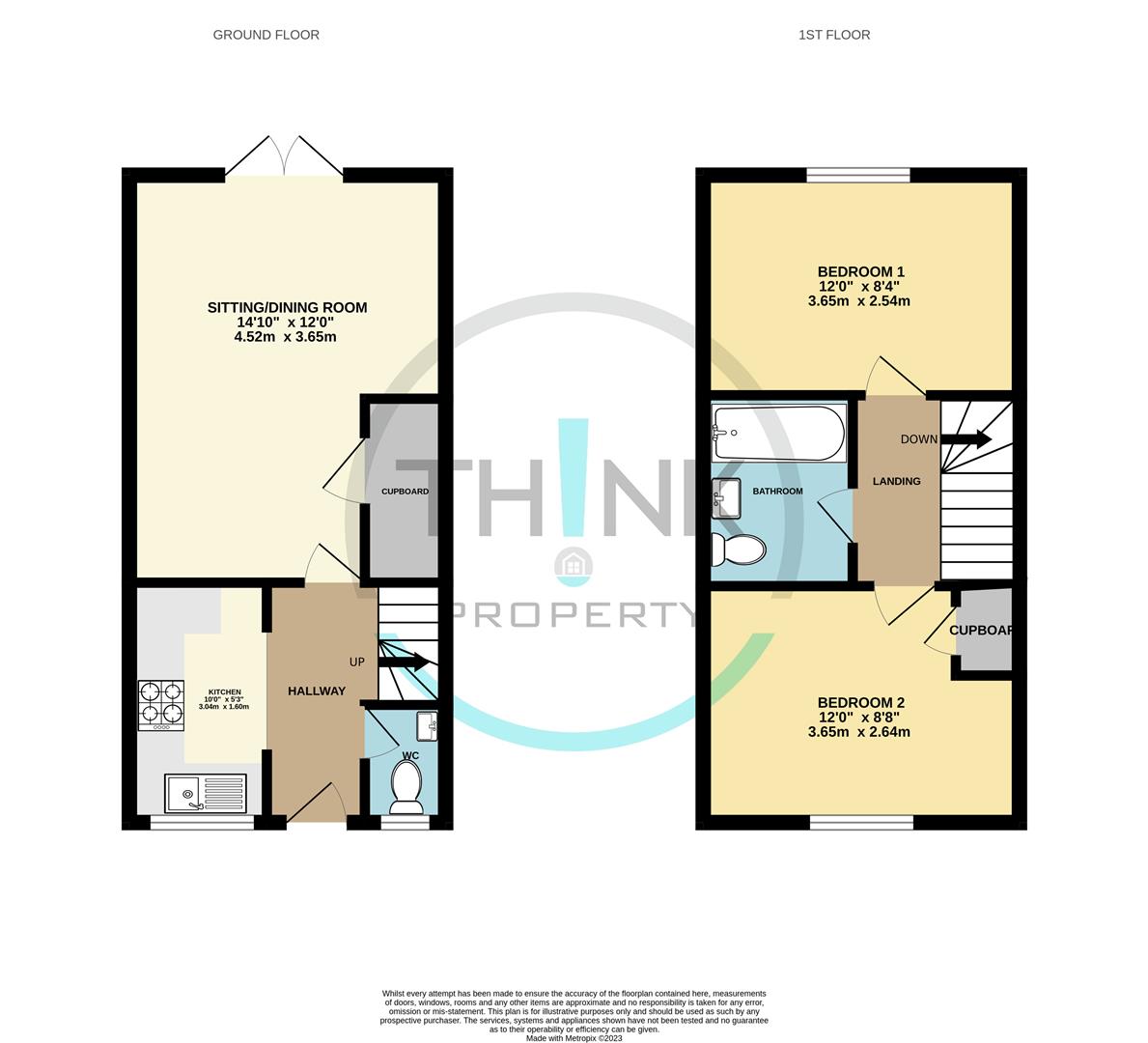 Property floor plan.