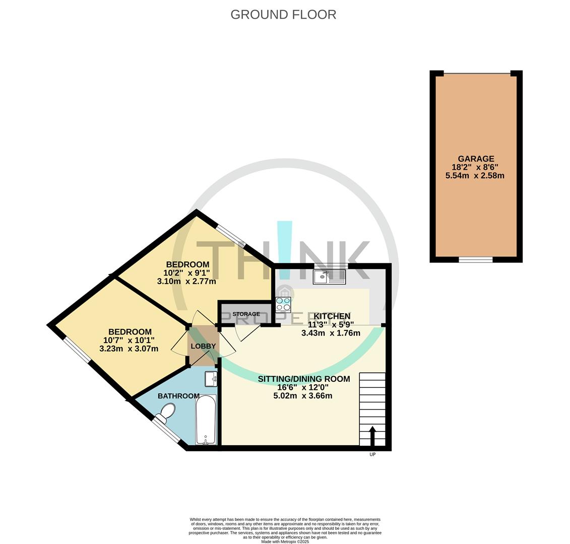 Property floor plan.