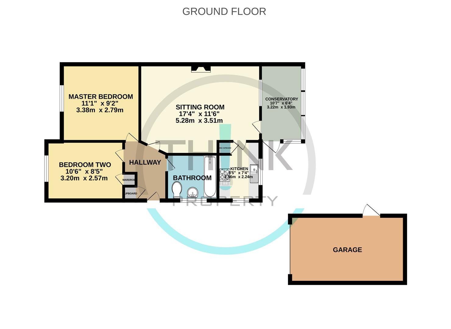 Property floor plan.