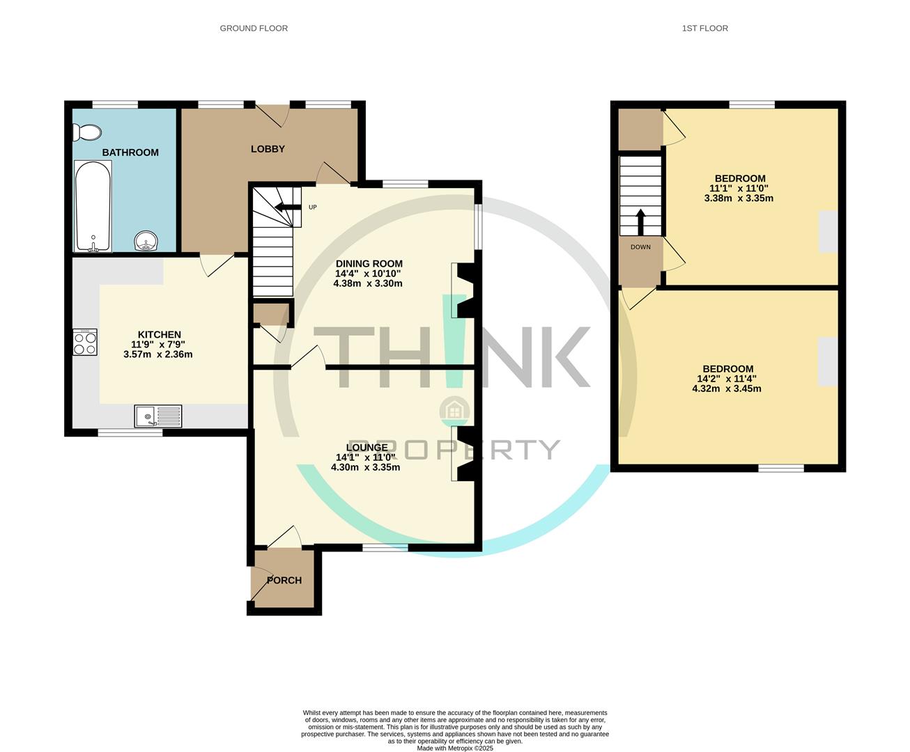 Property floor plan.