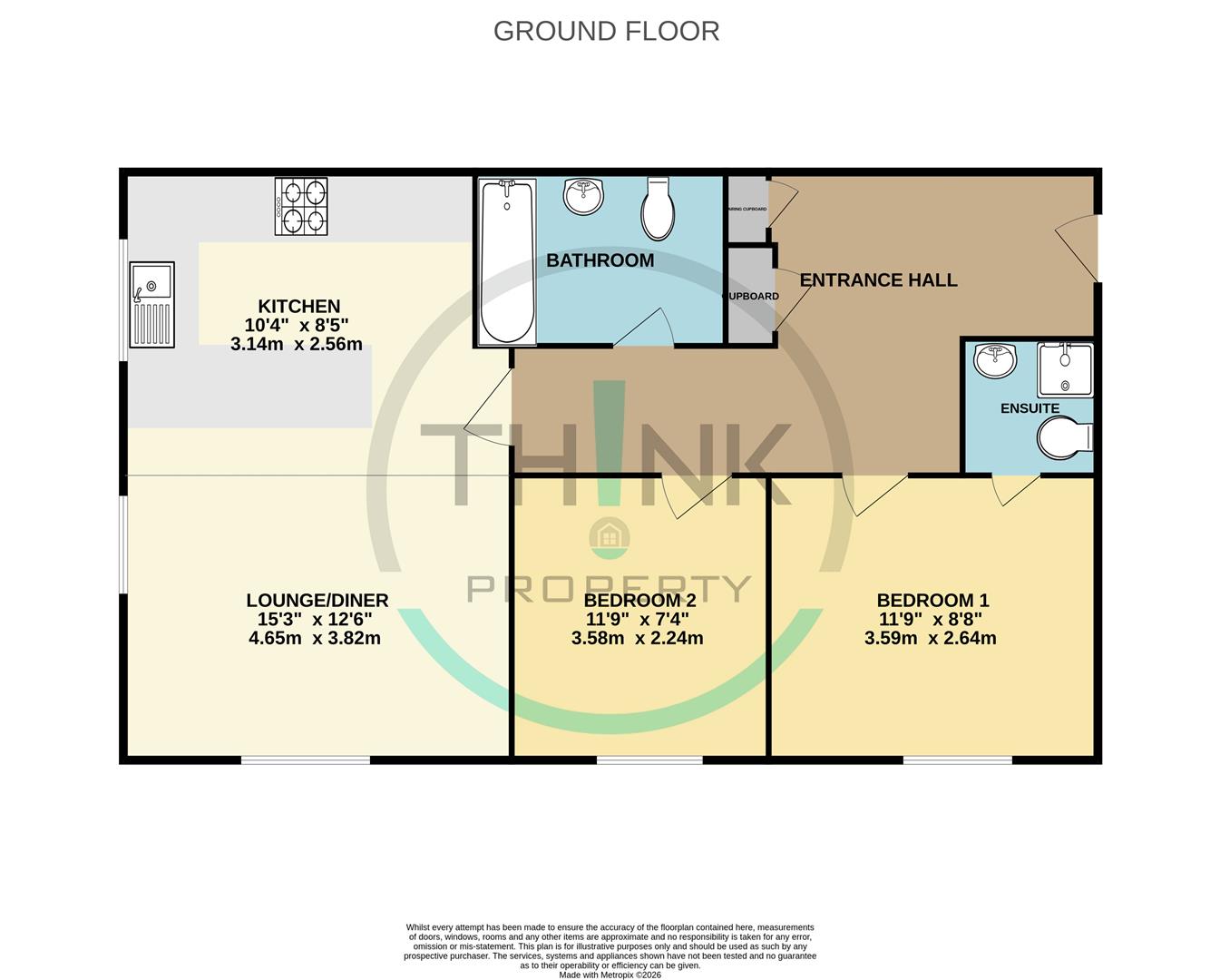 Property floor plan.