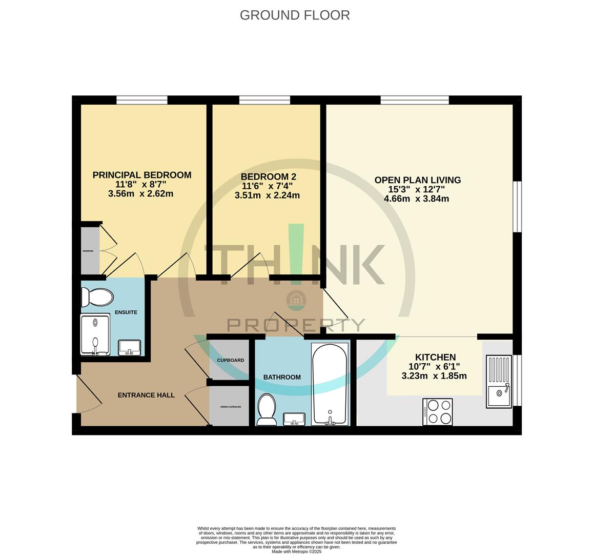 Property floor plan.