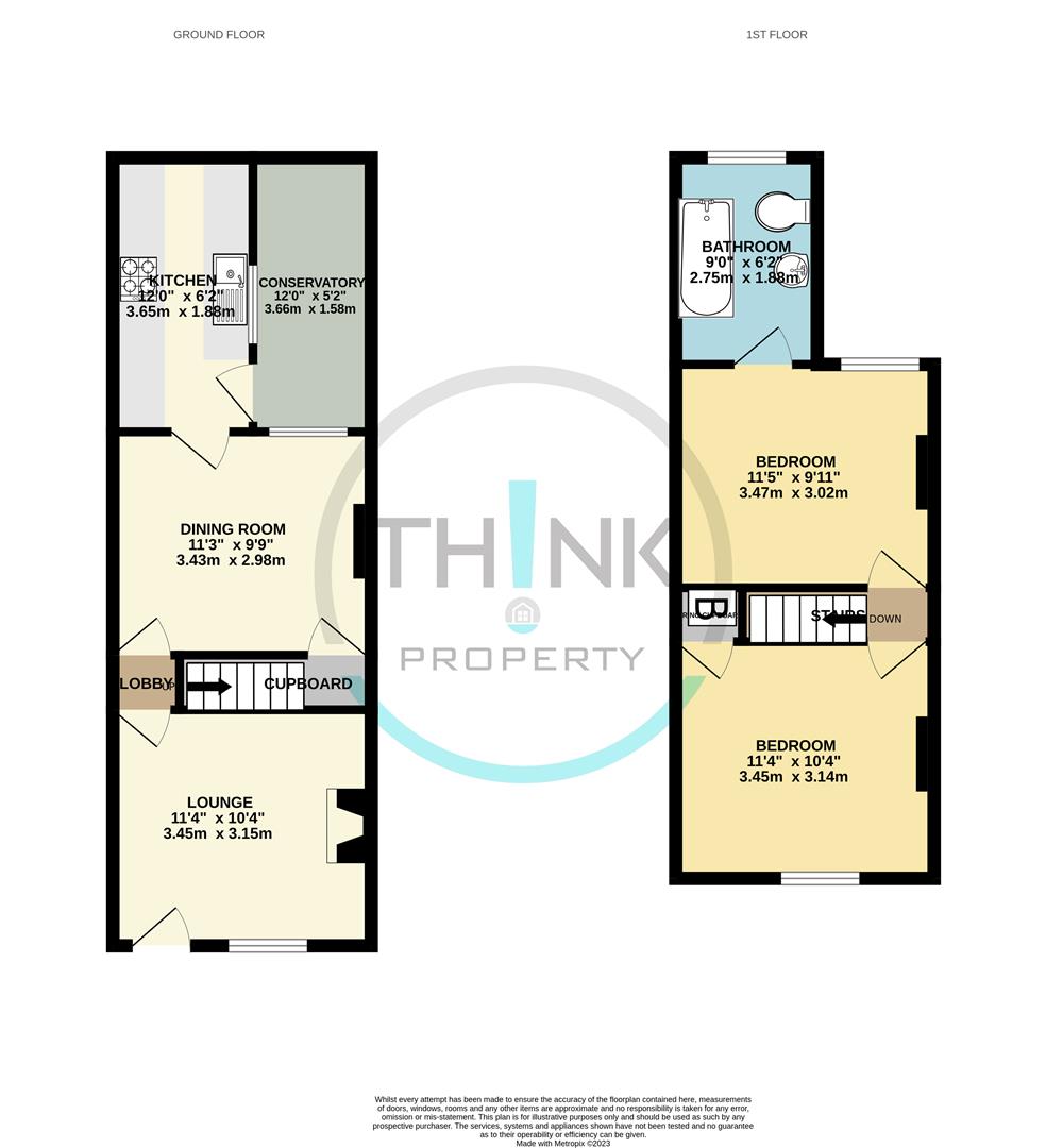 Property floor plan.