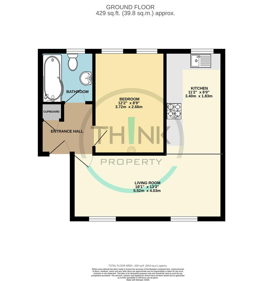 Property floor plan.