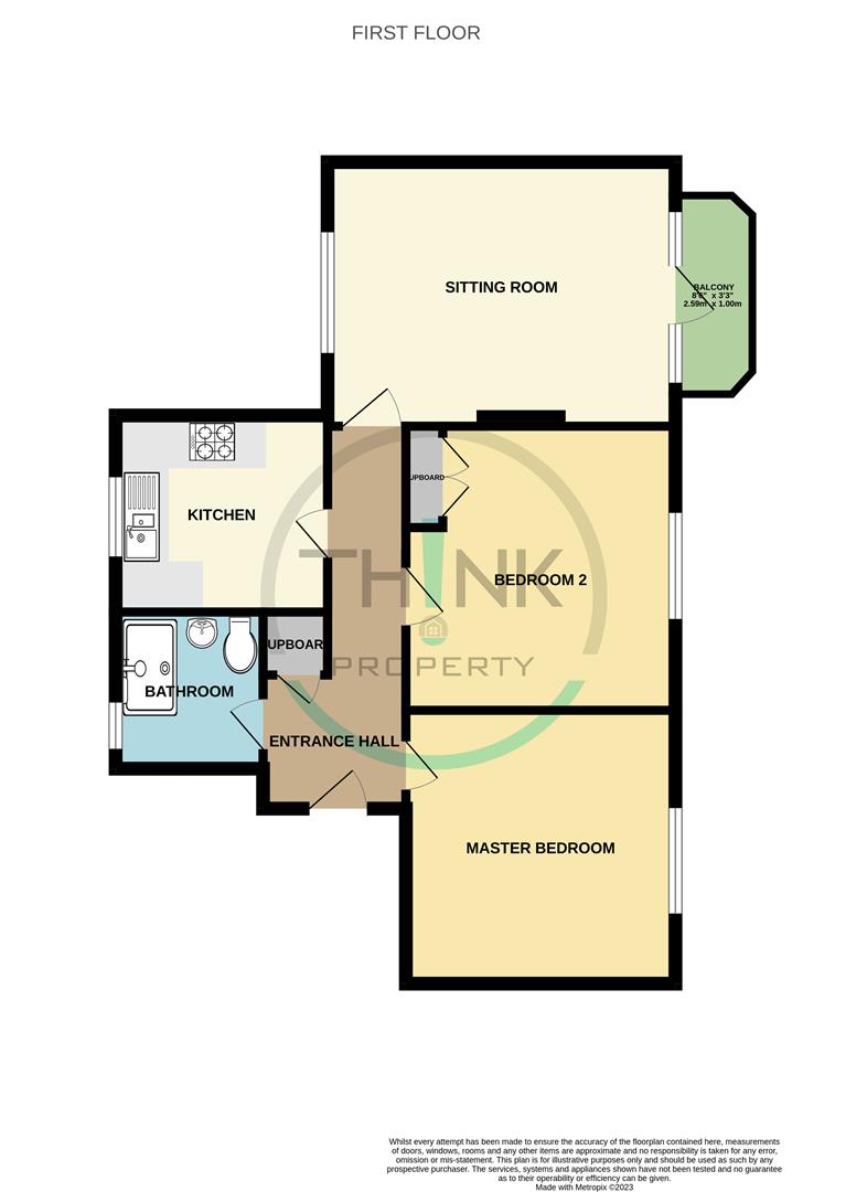 Property floor plan.