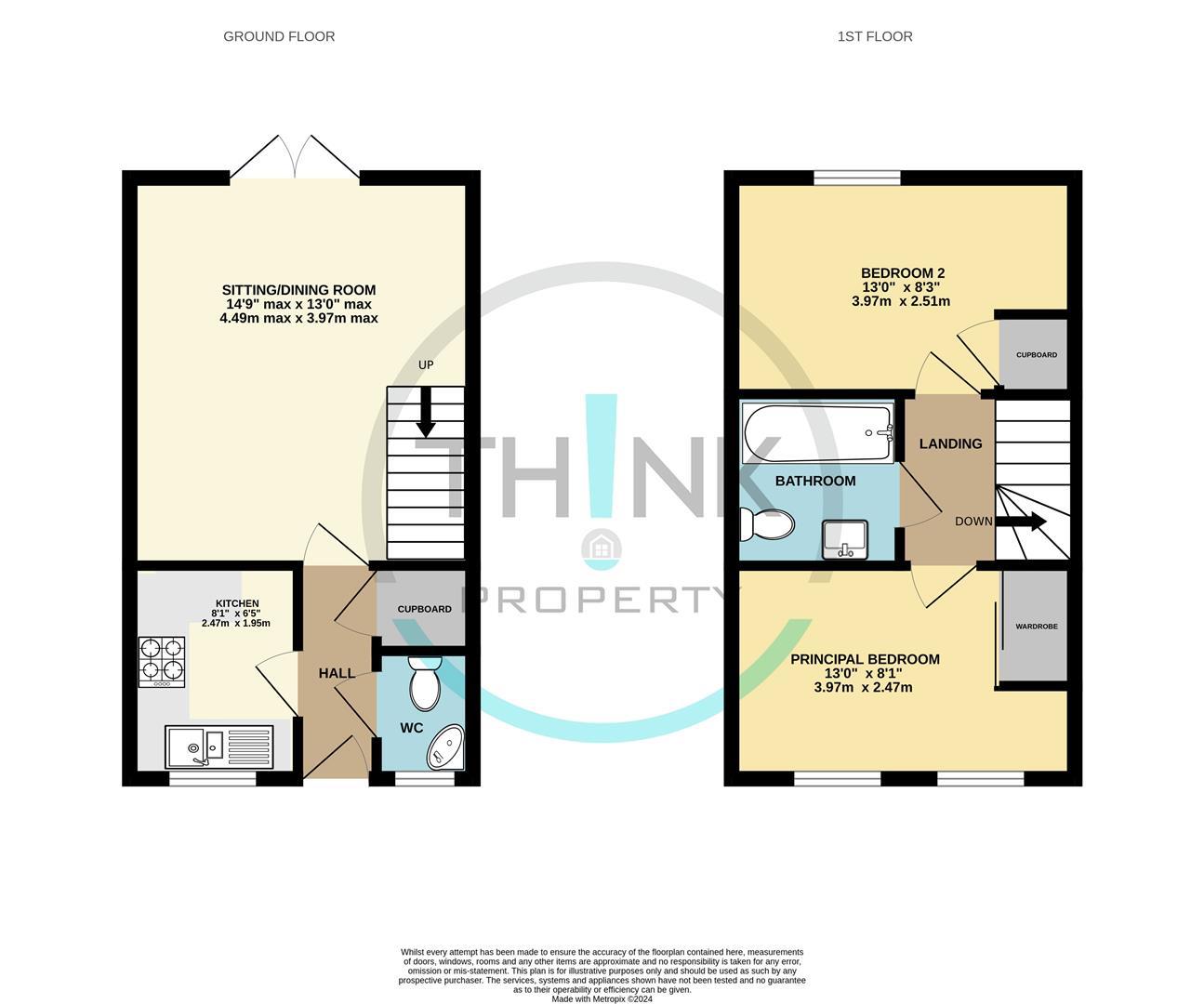 Property floor plan.