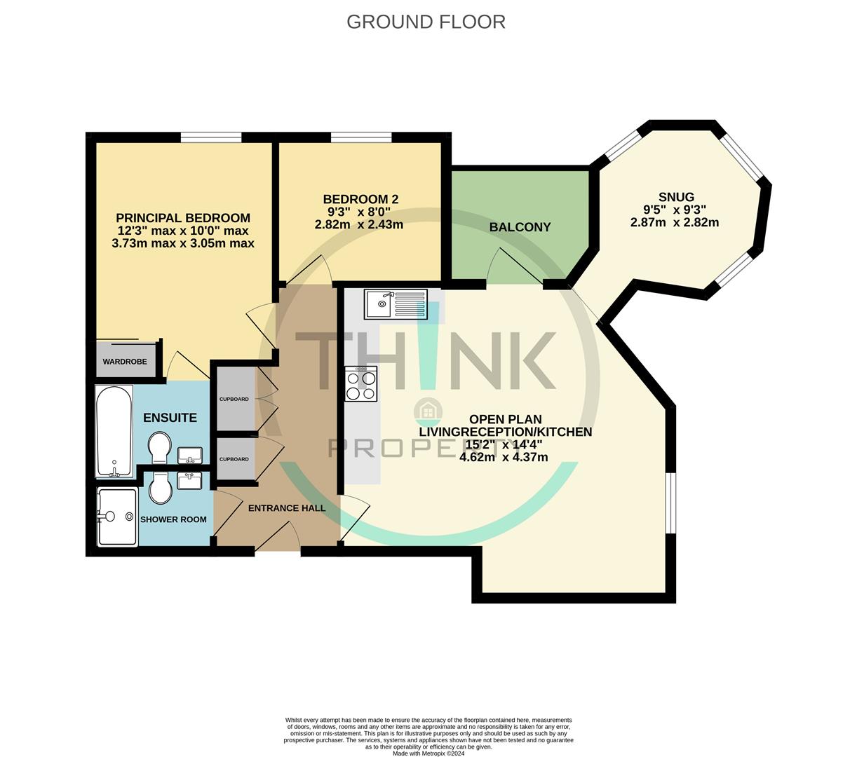 Property floor plan.
