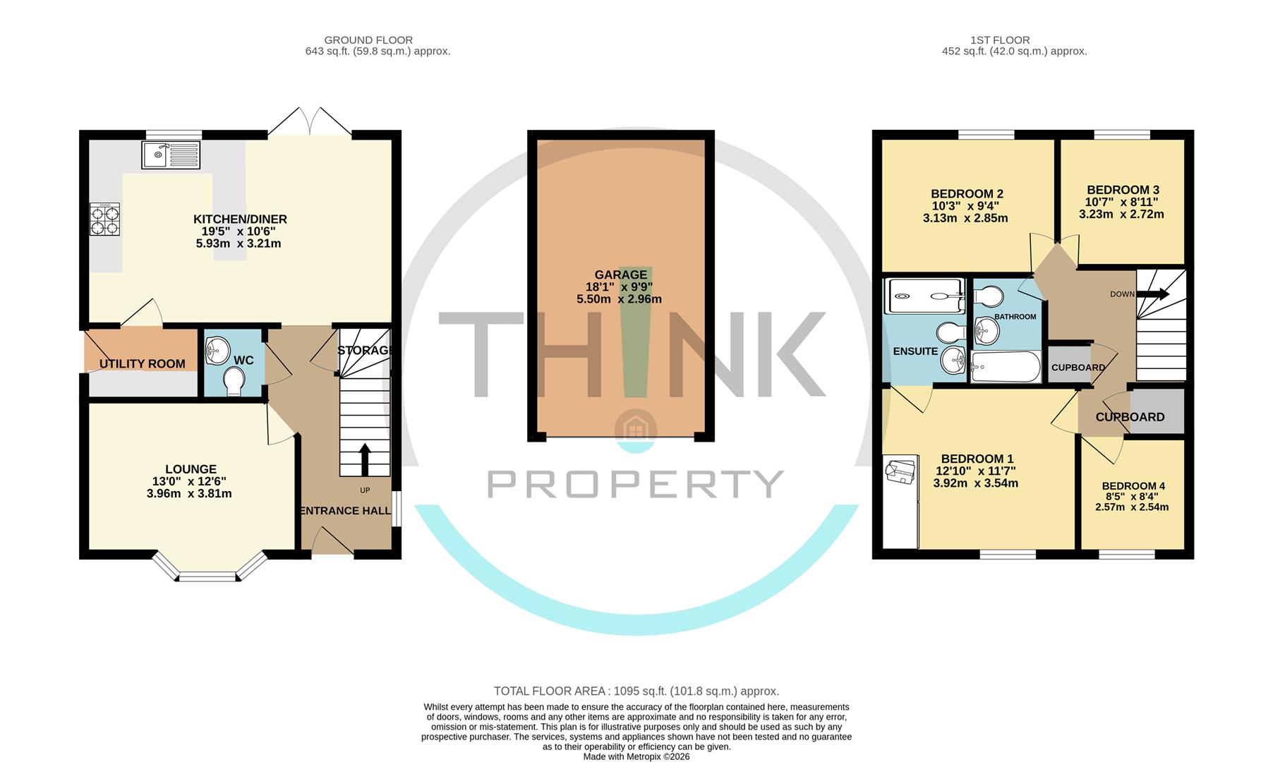 Property floor plan.