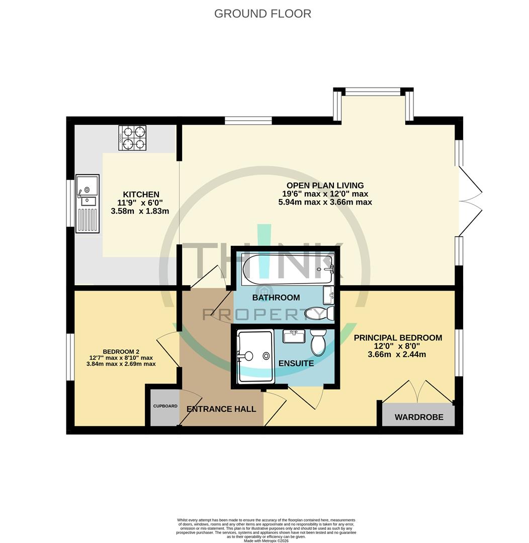 Property floor plan.