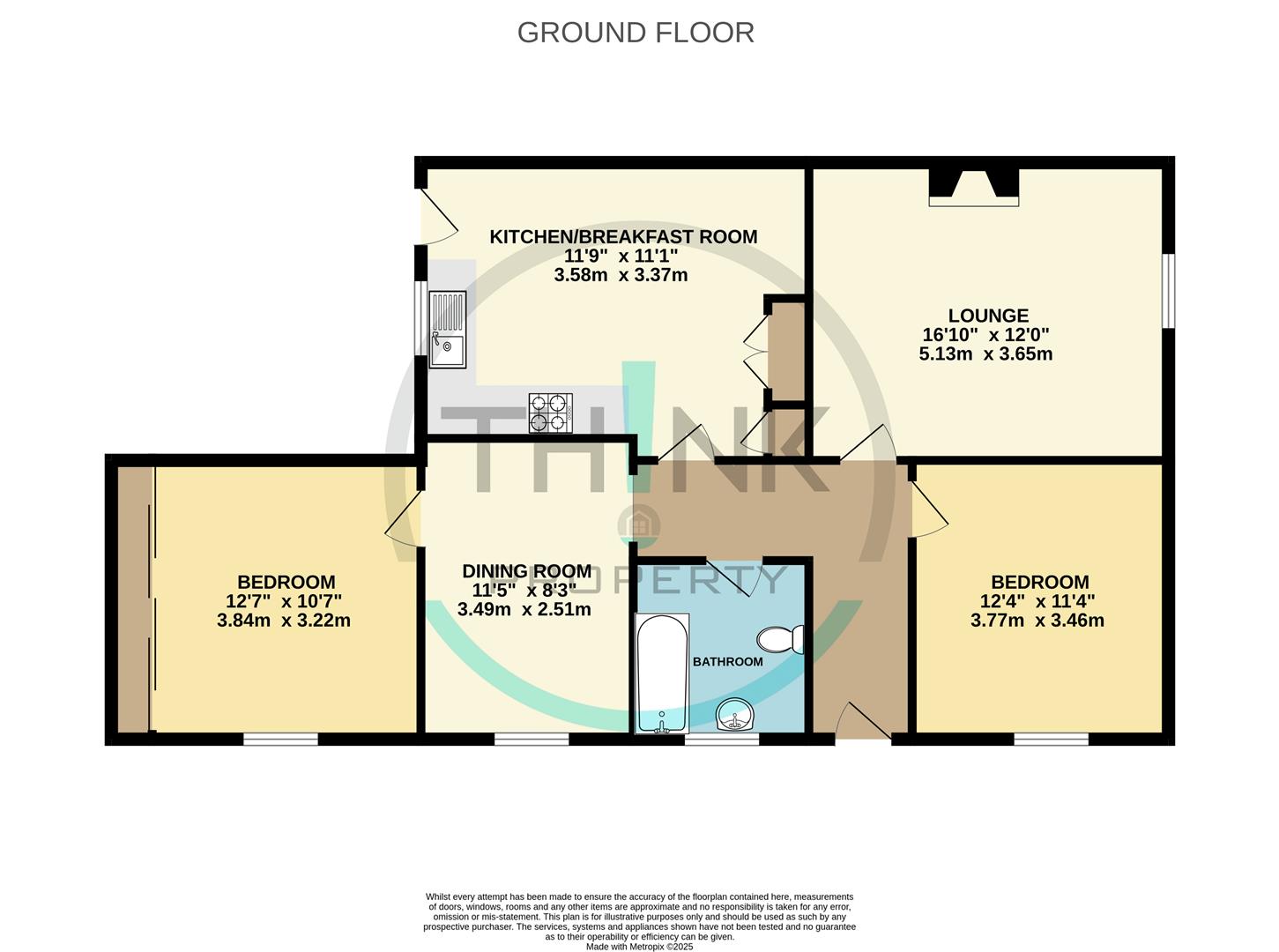 Property floor plan.