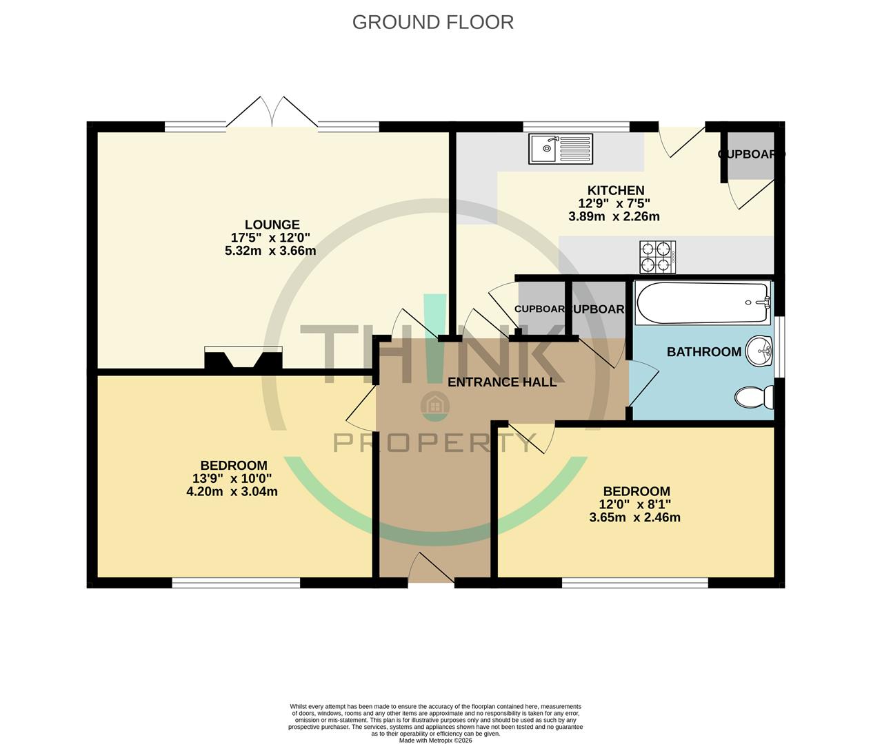 Property floor plan.