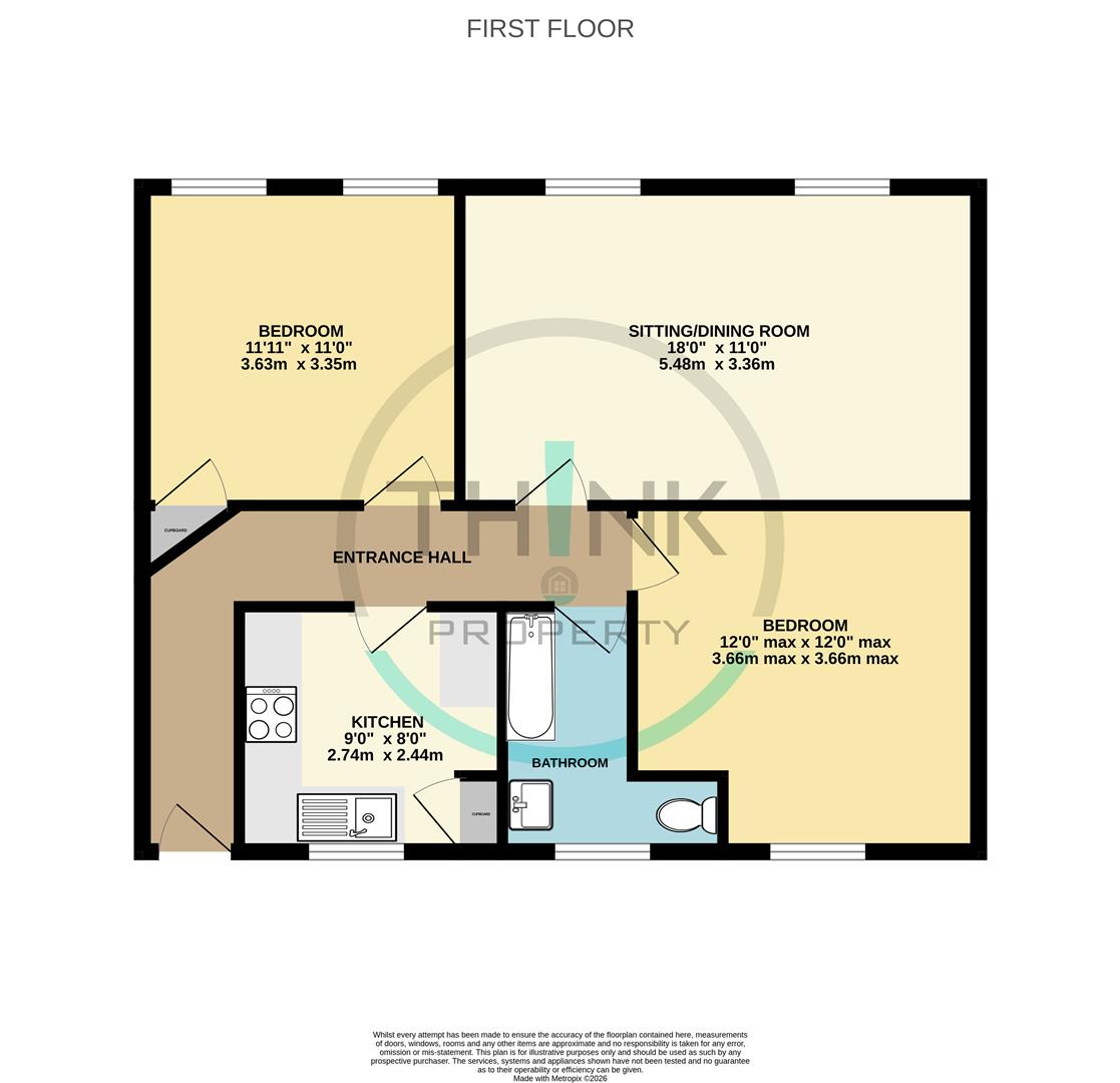 Property floor plan.