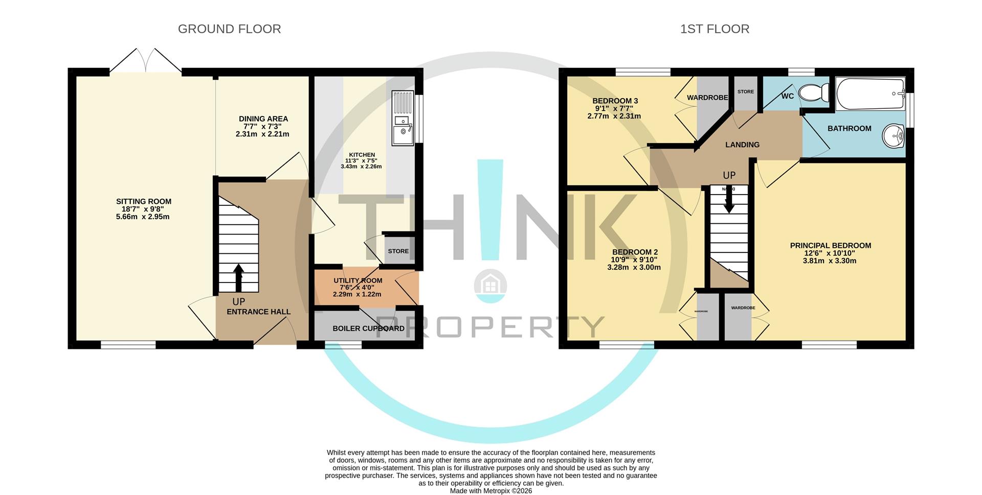 Property floor plan.