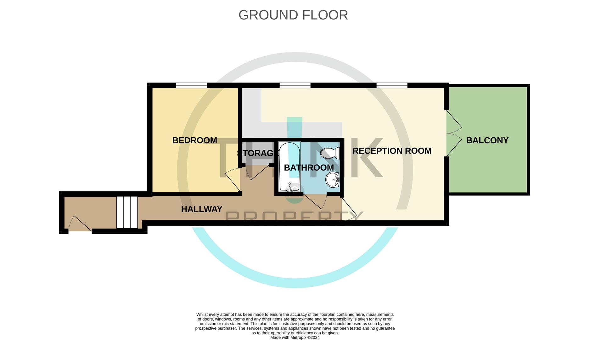 Property floor plan.