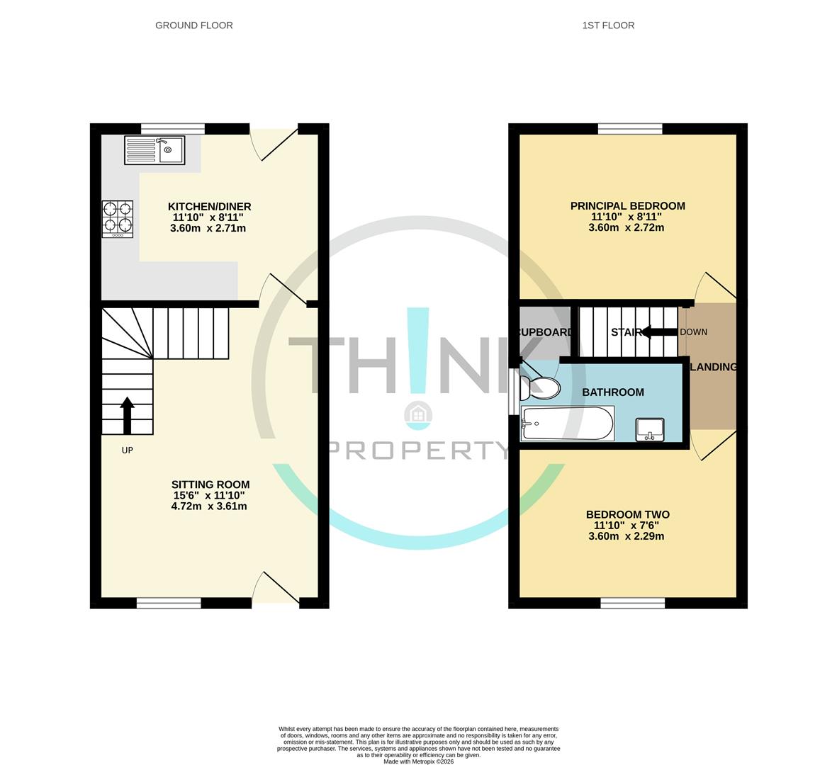 Property floor plan.