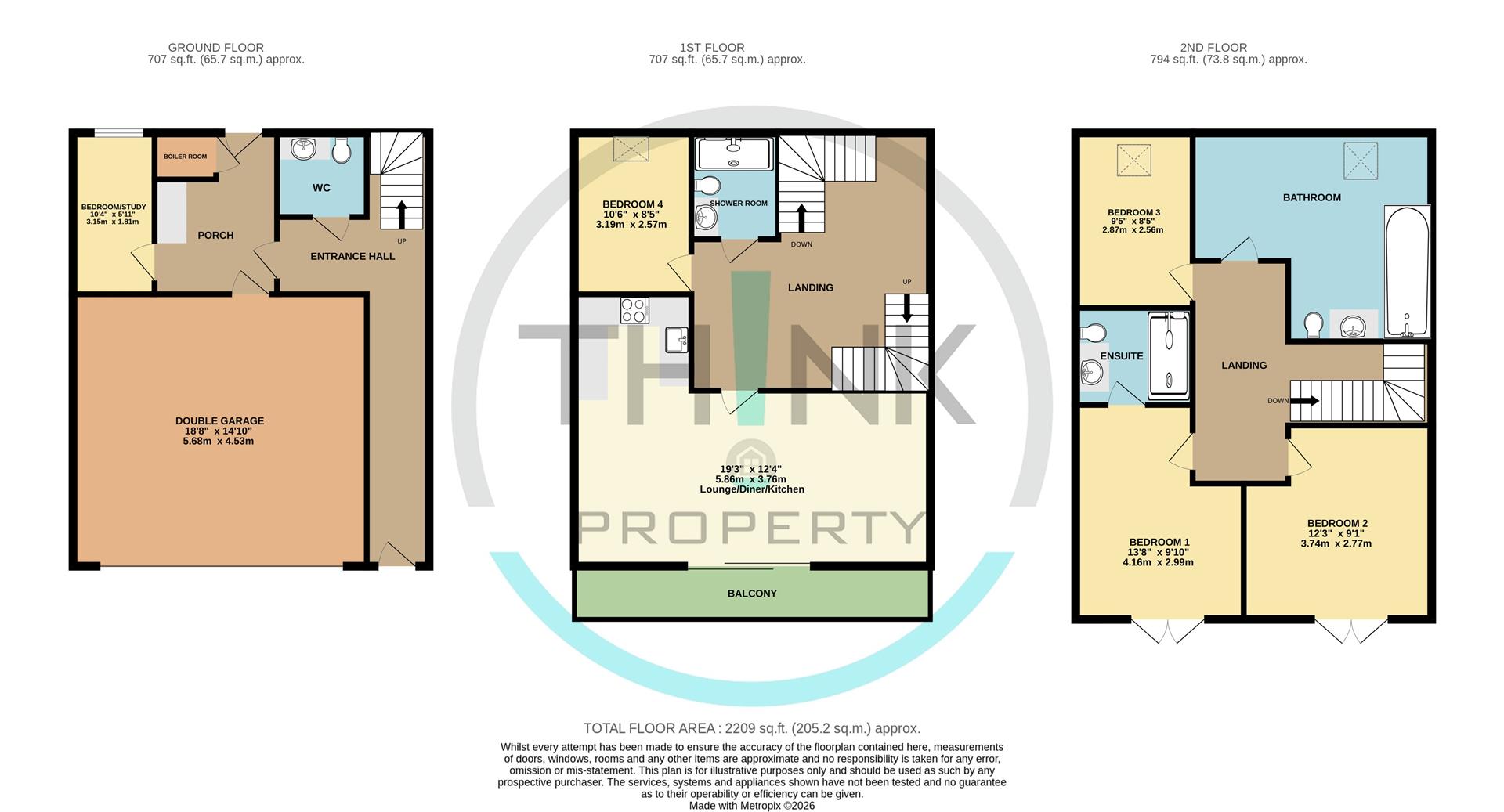Property floor plan.