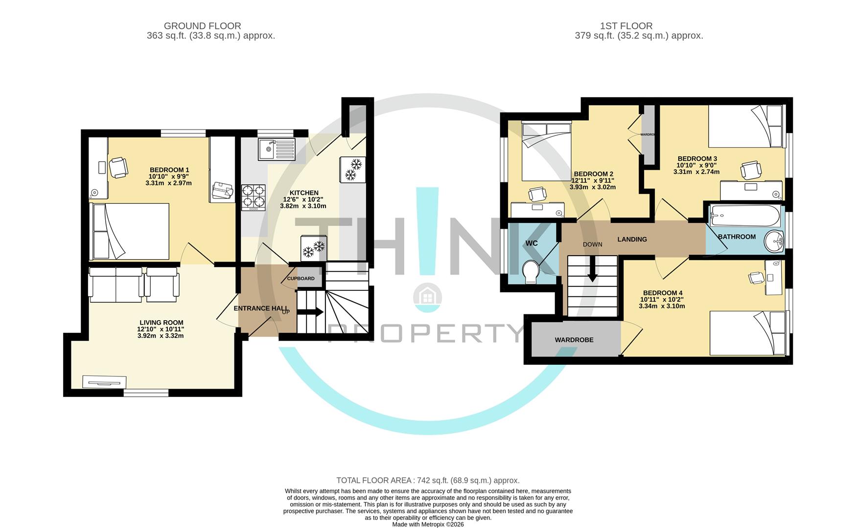 Property floor plan.
