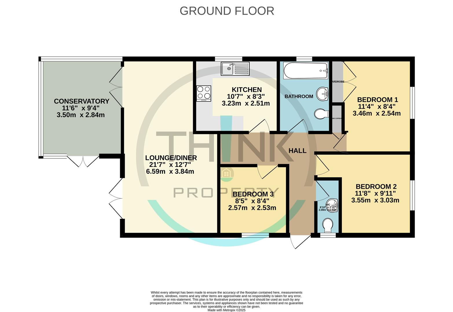 Property floor plan.