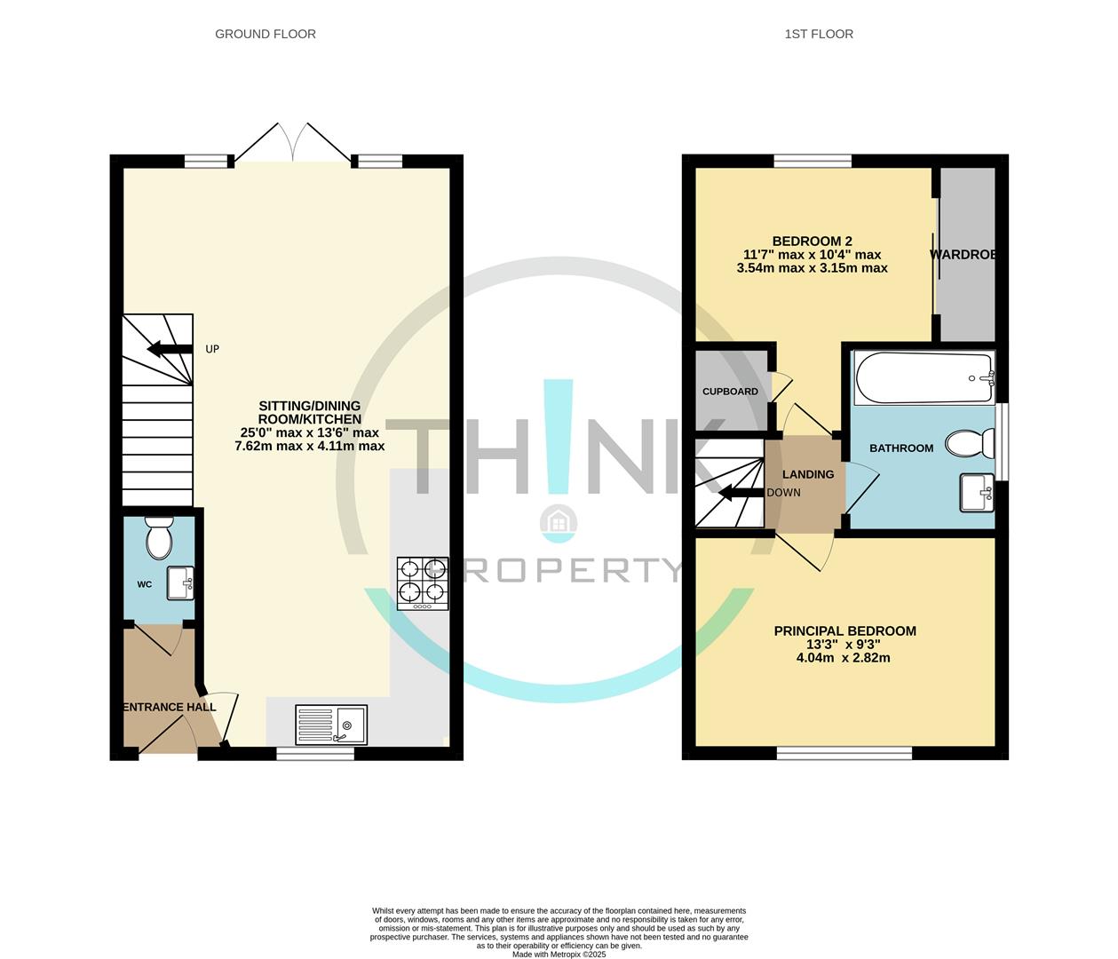 Property floor plan.