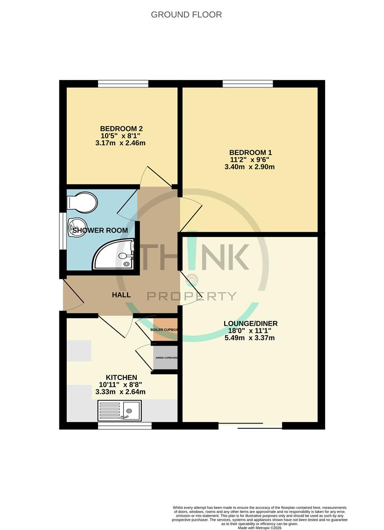 Property floor plan.