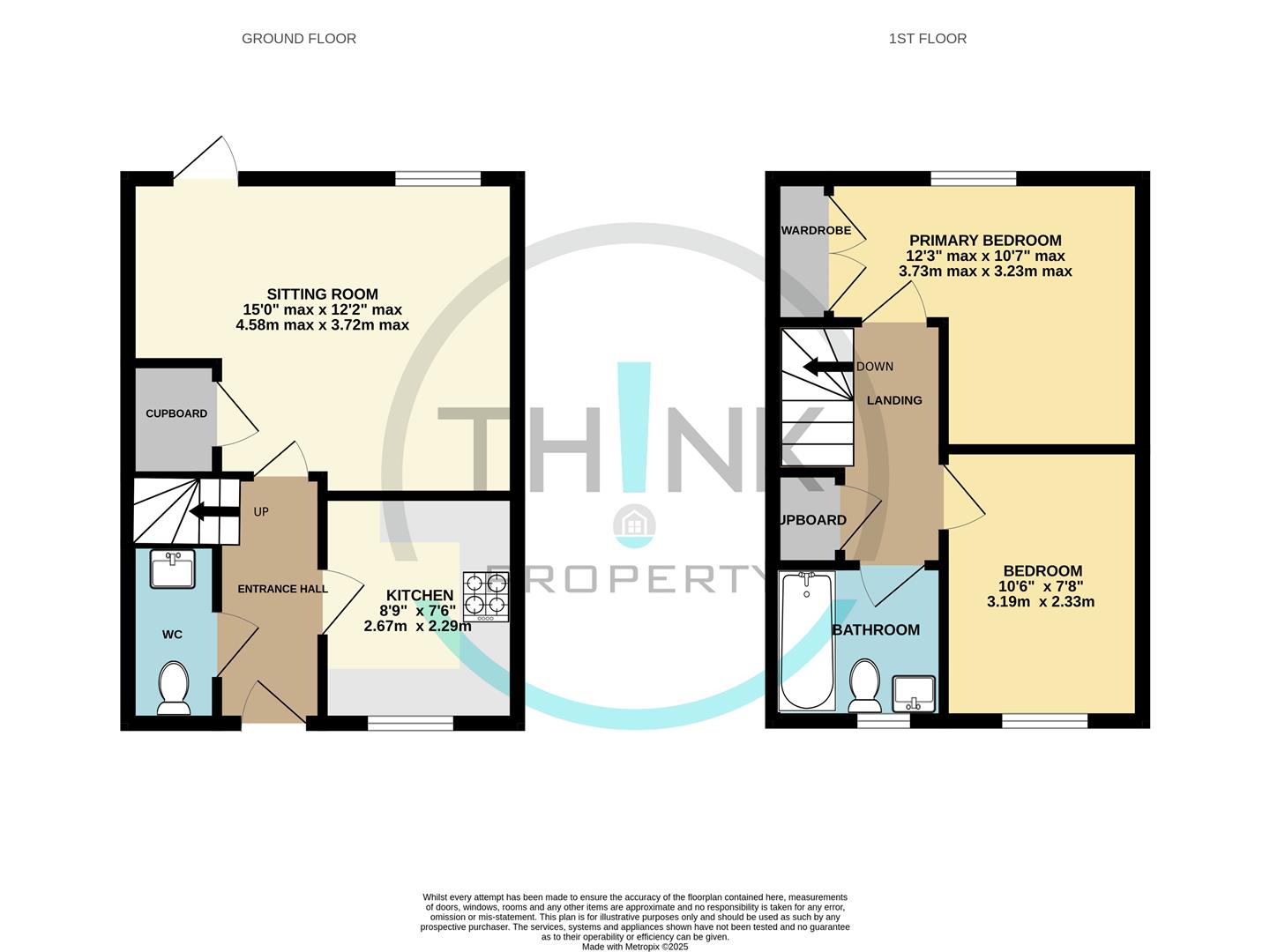 Property floor plan.