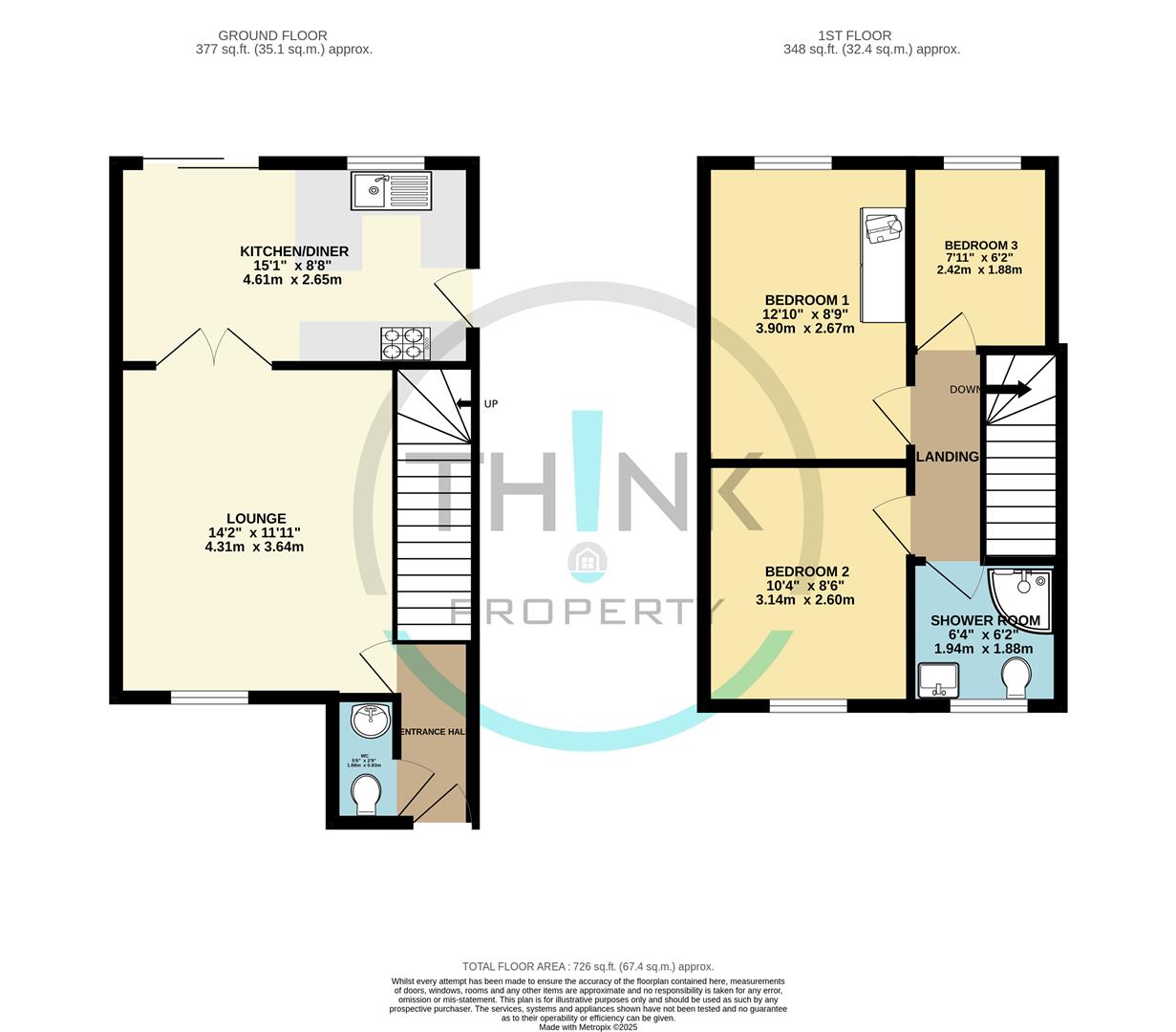 Property floor plan.