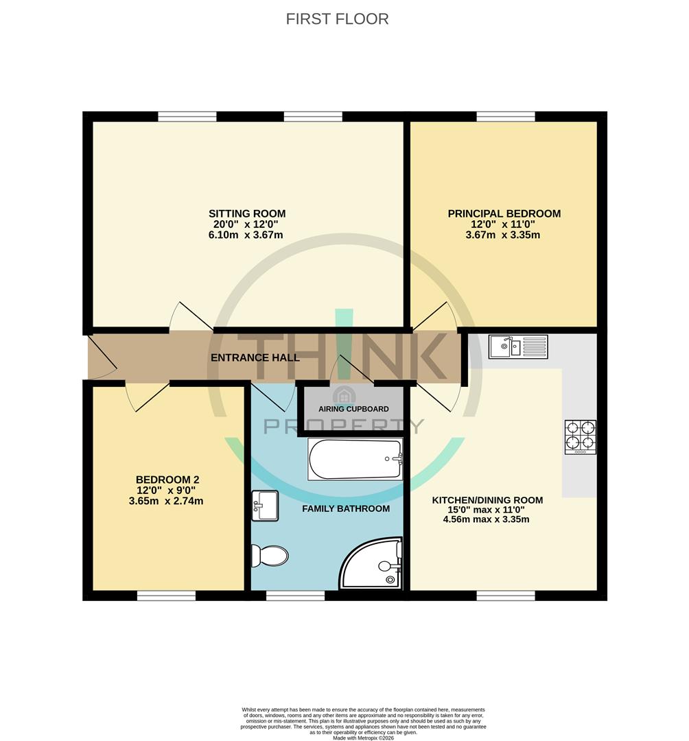 Property floor plan.