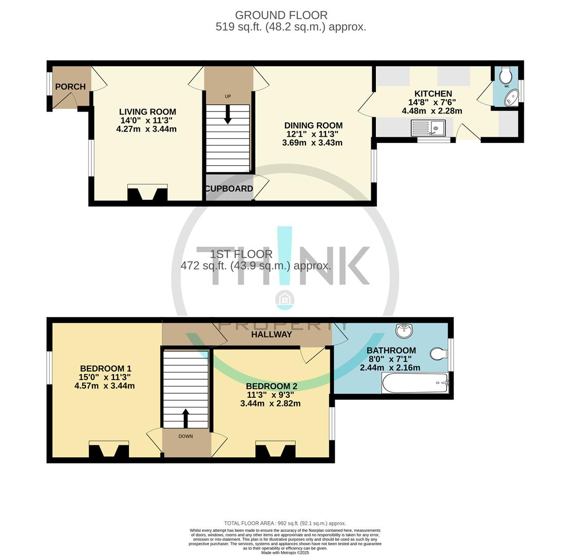 Property floor plan.