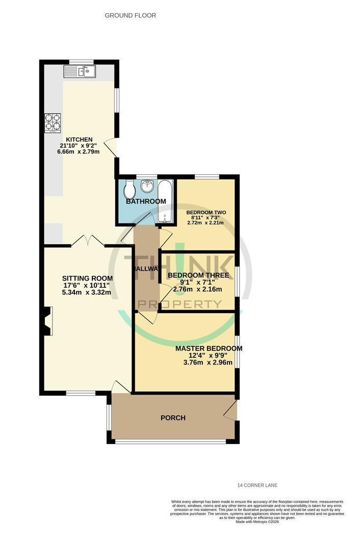 Property floor plan.