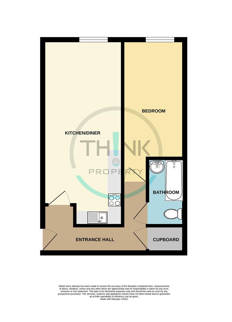 Property floor plan.