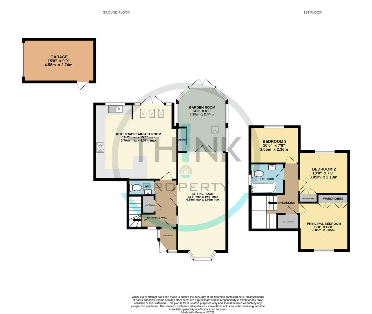 Property floor plan.