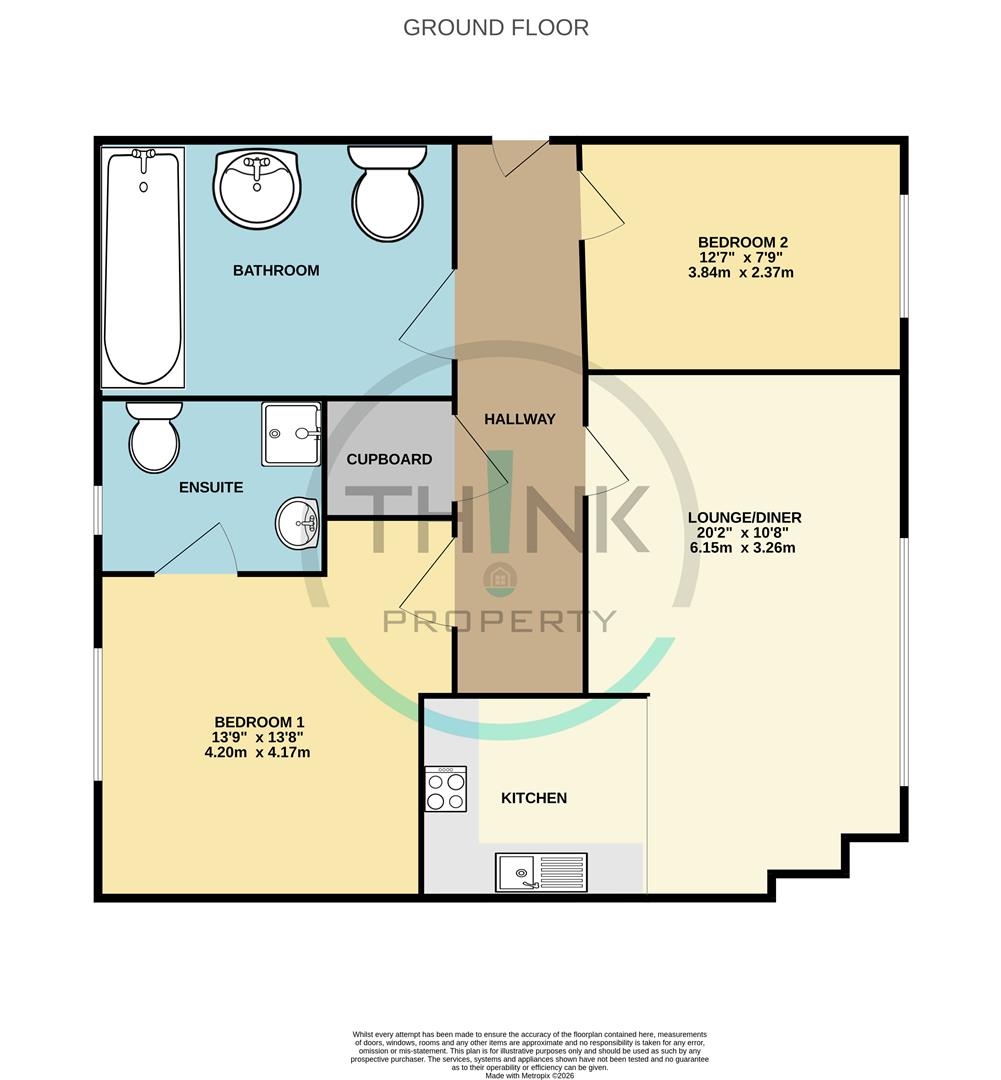 Property floor plan.