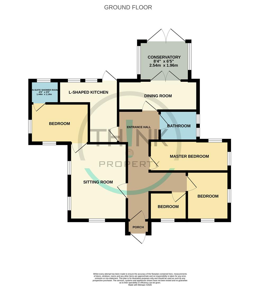 Property floor plan.