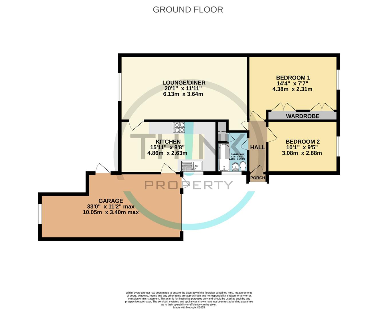 Property floor plan.