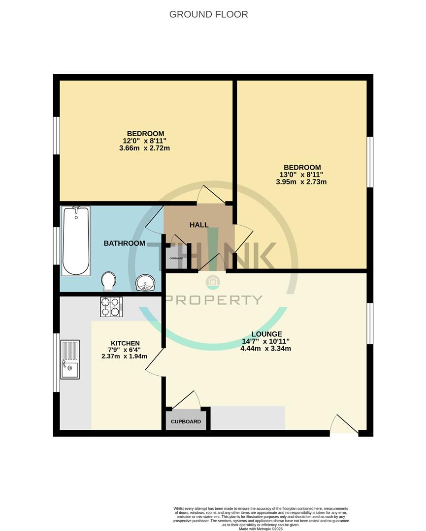 Property floor plan.