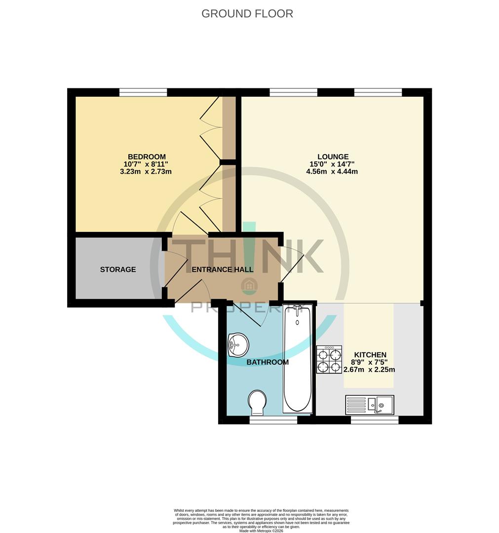 Property floor plan.