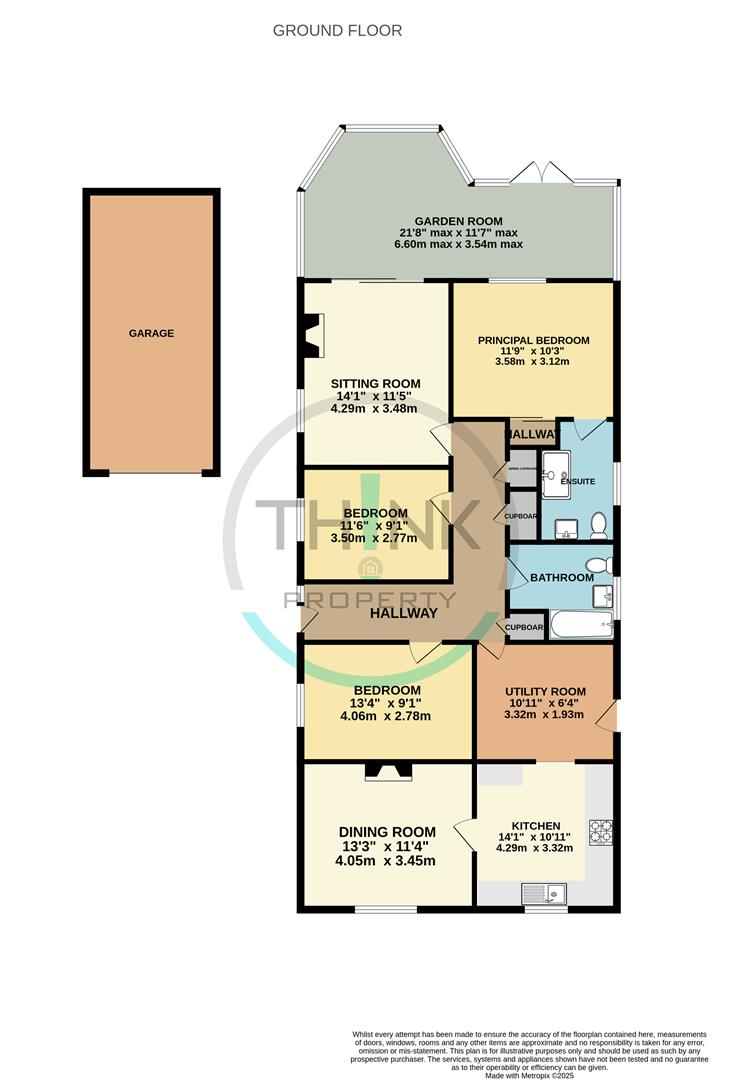 Property floor plan.