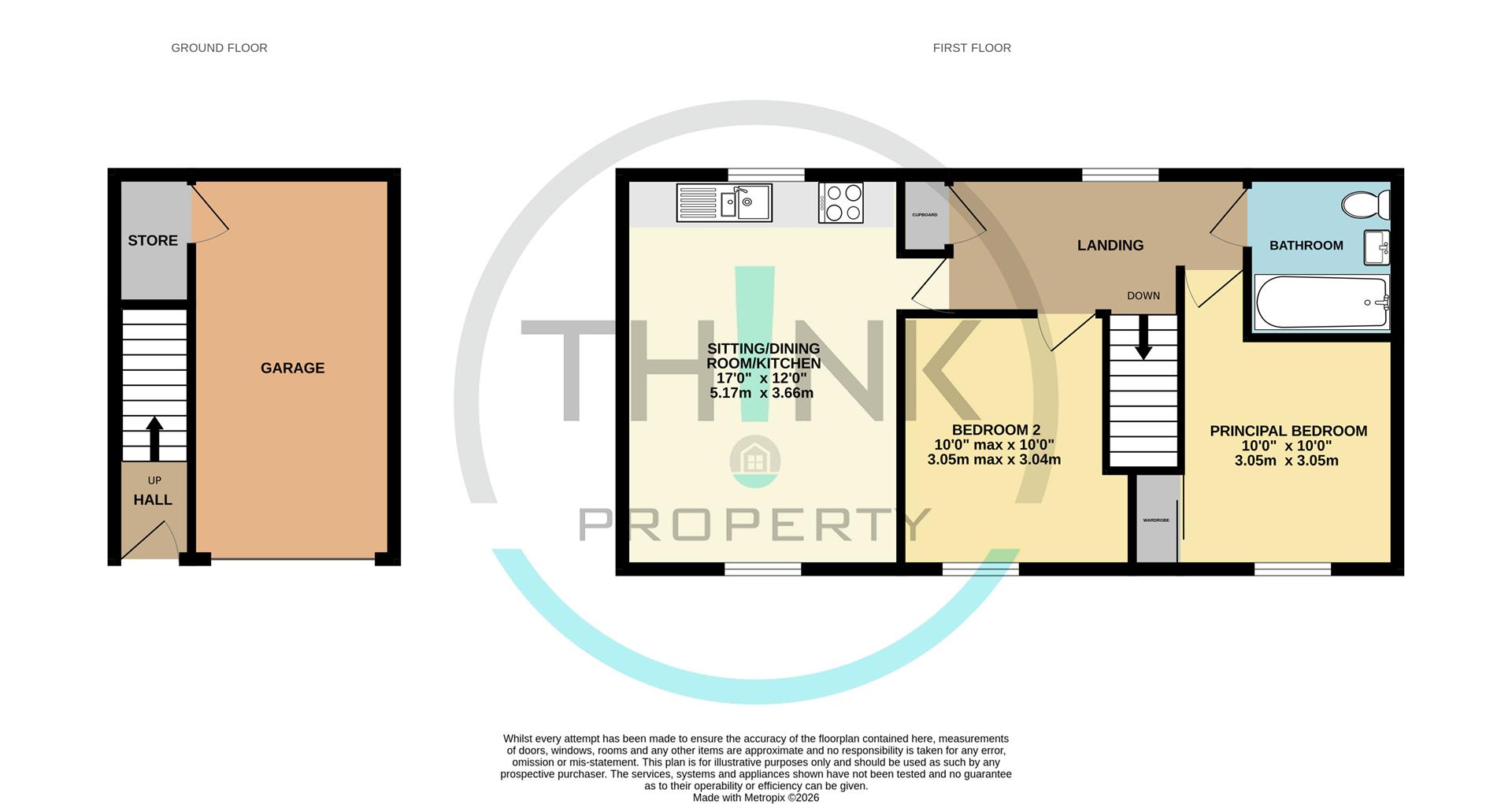 Property floor plan.