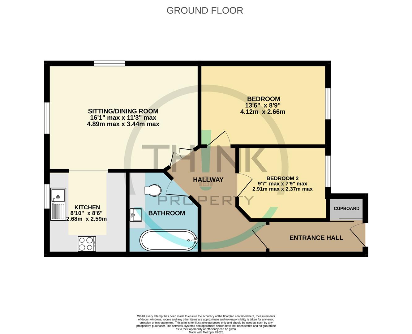 Property floor plan.