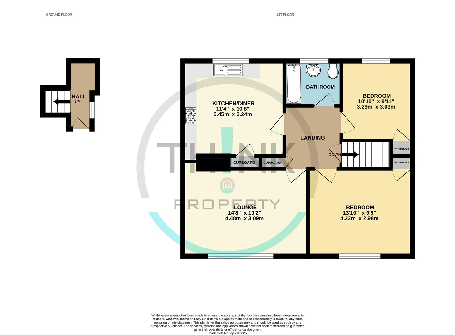 Property floor plan.