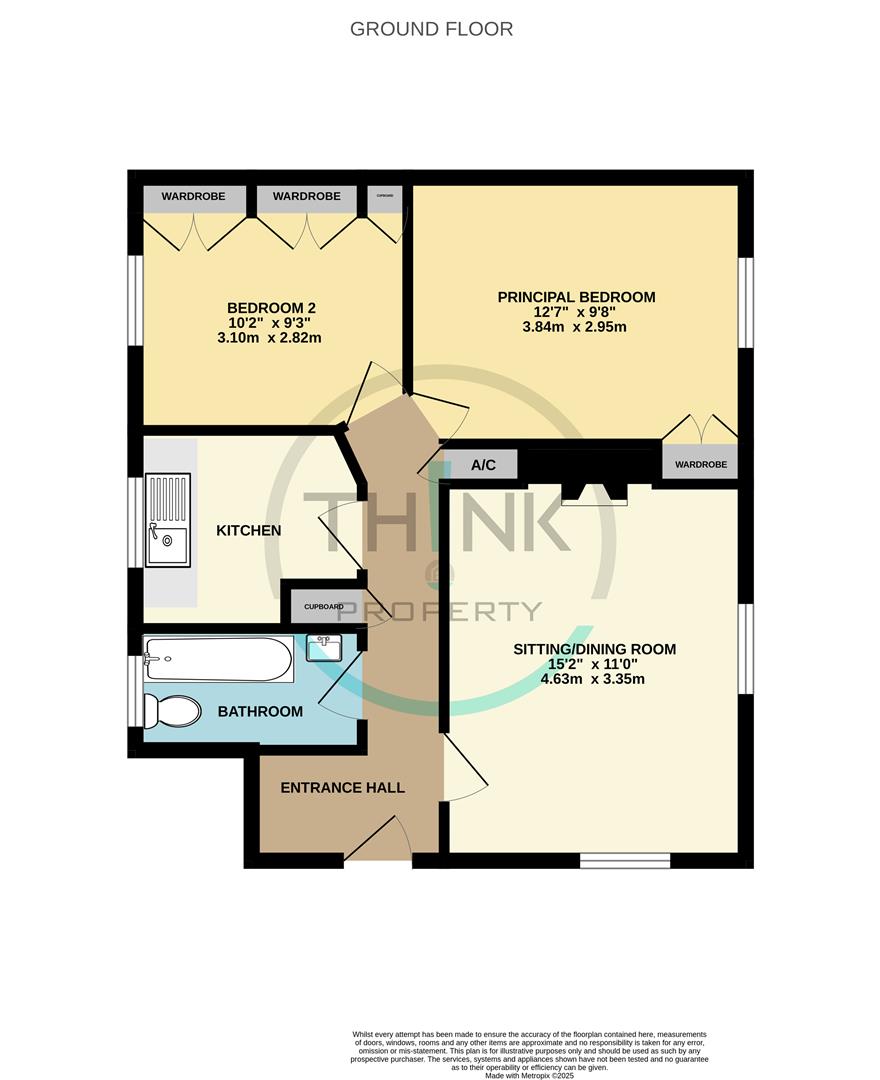 Property floor plan.