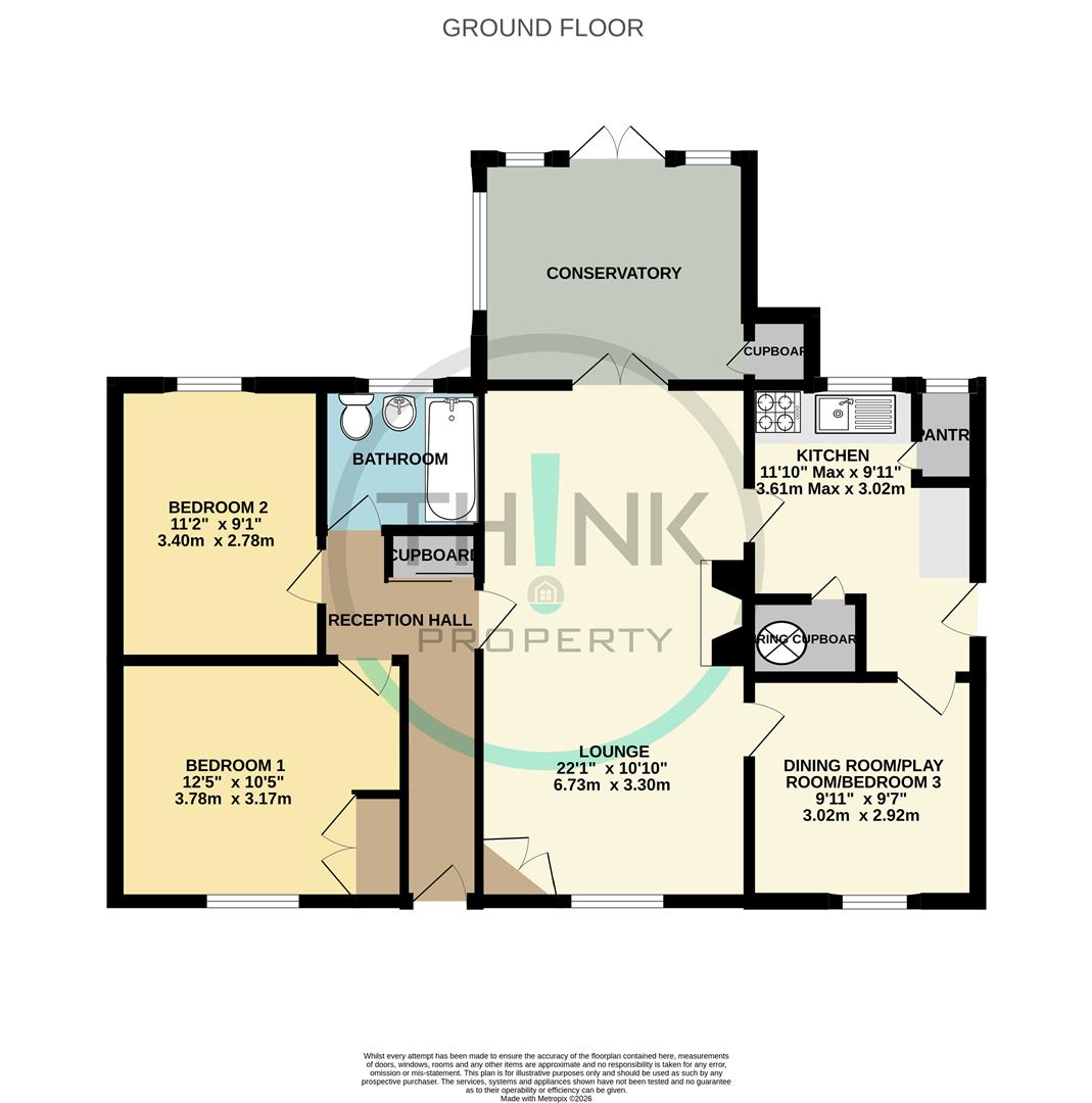 Property floor plan.