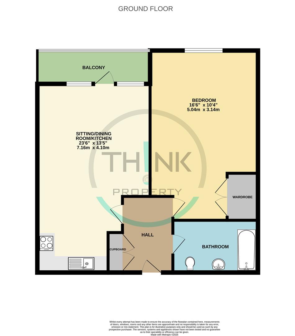Property floor plan.