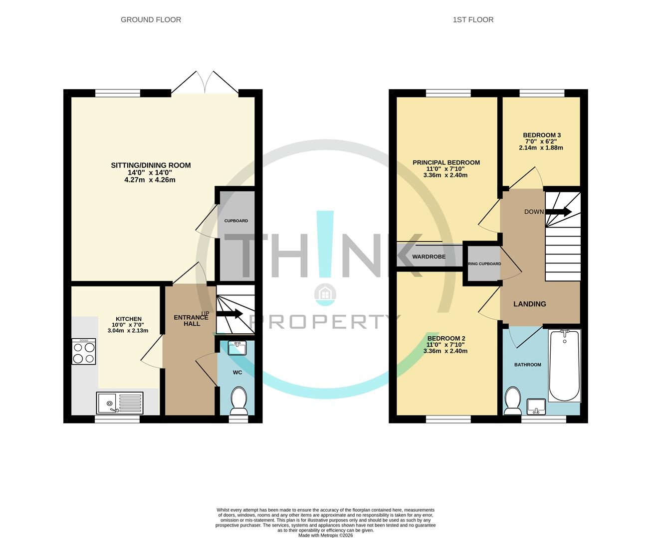 Property floor plan.