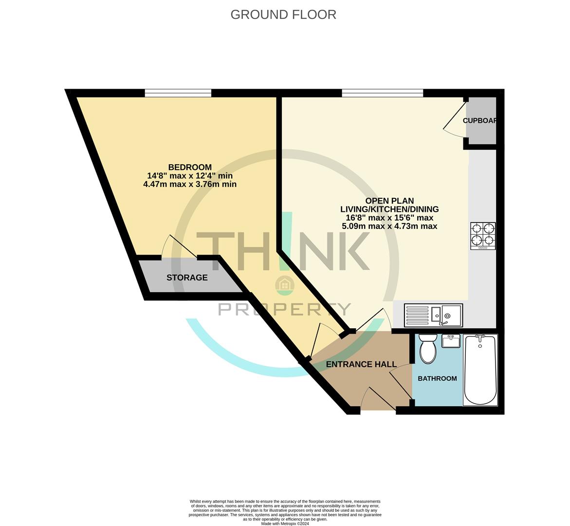 Property floor plan.