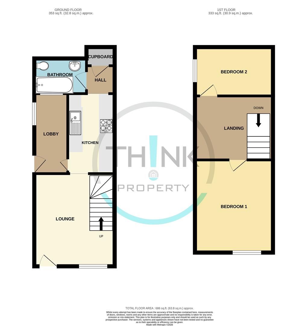 Property floor plan.
